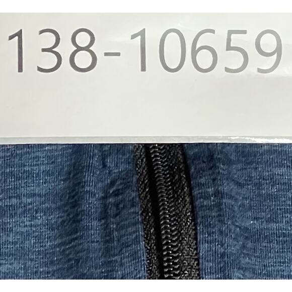 Marine Layer Pullover Mens XL Blue 1/4 Zip Weekend Sport Long Sleeve Chest Logo - Picture 11 of 11